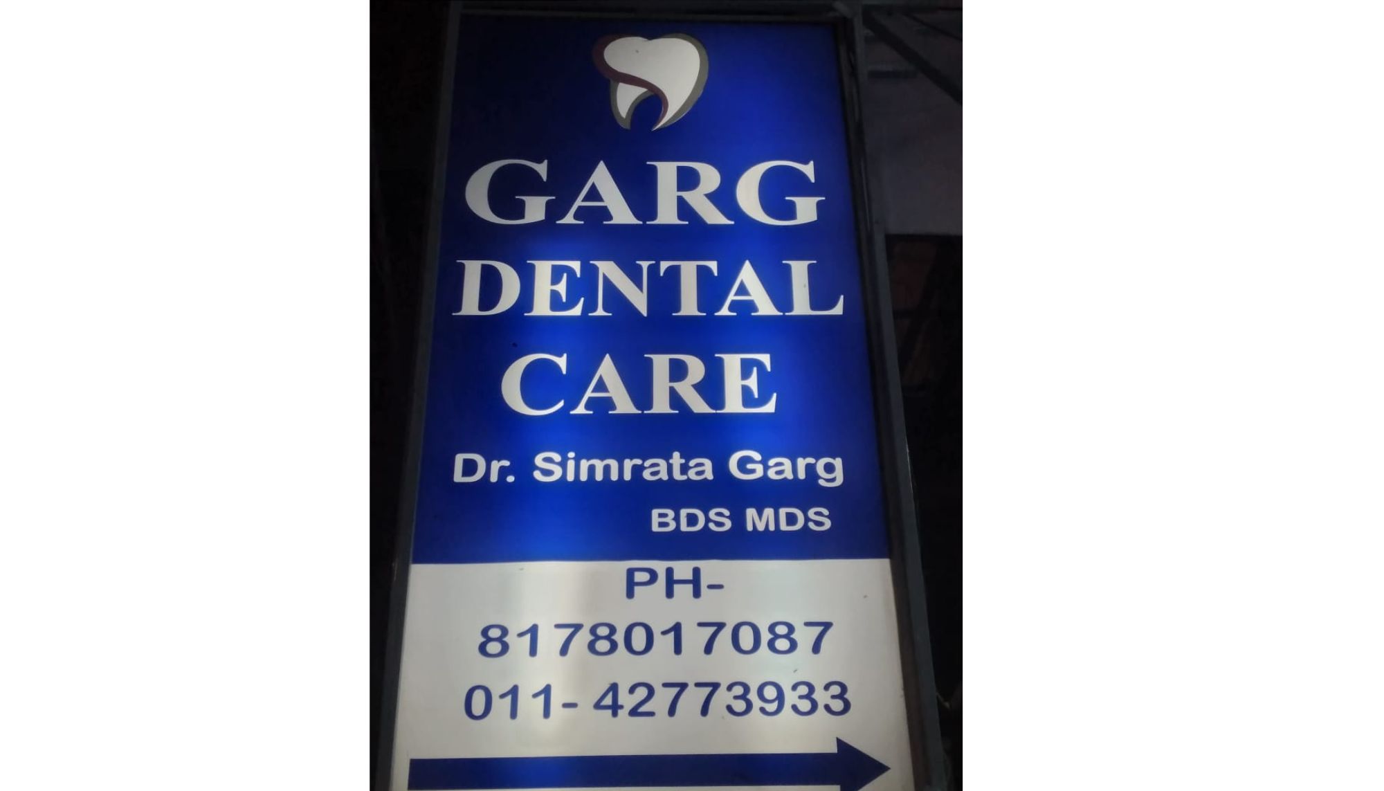Happy Customer @ Garg Dental Care