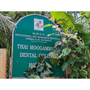 Our Happy Customer@ THAI Moogambigai Dental College  & hospital 