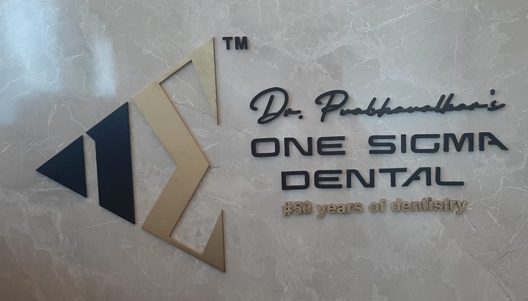 Our Happy Customer@ One Sigma Dental - Dr. Prabhavalkar