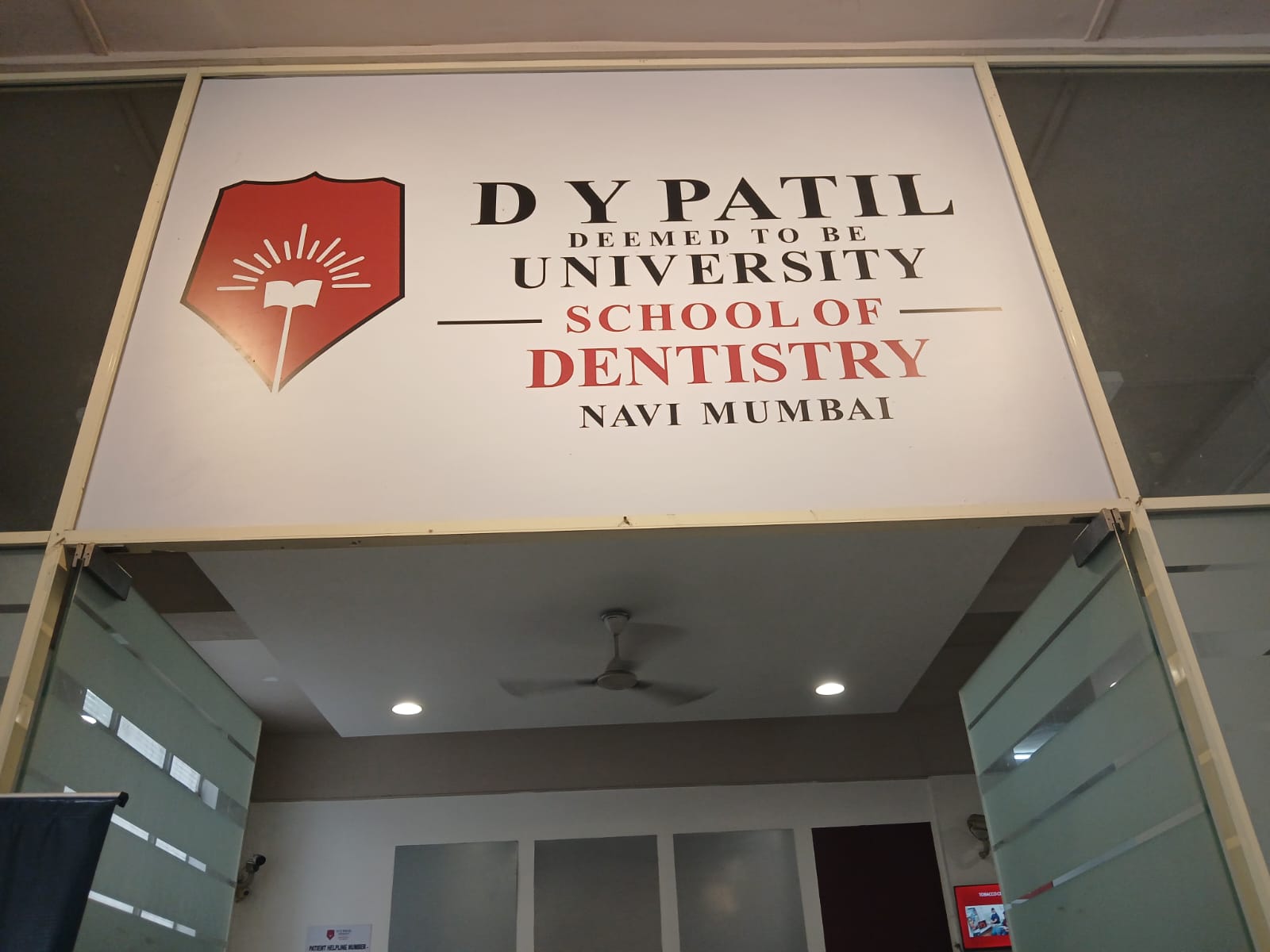 OUR TRAINING PROGRAMME@D Y PATIL DEEMED TO BE UNIVERSITY SCHOOL OF DENTISTRY NAVI MUMBAI