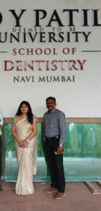 OUR TRAINING PROGRAMME@D Y PATIL DEEMED TO BE UNIVERSITY SCHOOL OF DENTISTRY NAVI MUMBAI